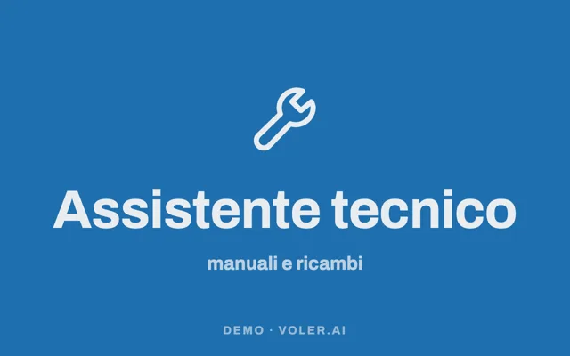 Il manuale che risponde al tecnico